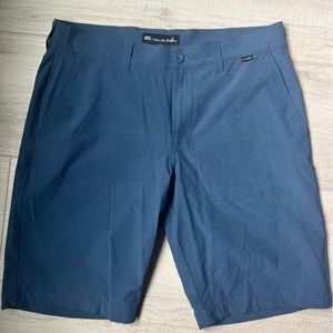 Blue Travis Mathew golf shorts - size 32